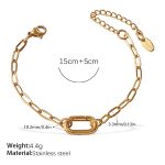 color: SL314G Gold Bracelet
