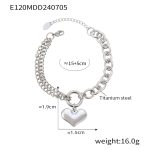 color: E120-Steel Color Bracelet