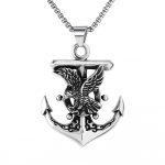 color: Anchor & Eagle + Stainless Steel Chain