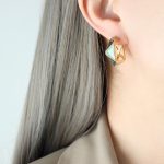color: F705-Gold Earrings