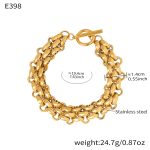 color: E398-Gold Bracelet