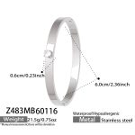 color: Z483-Steel Color Bangle