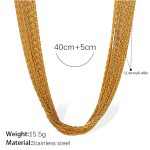 color: XL786G Gold Necklace