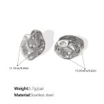 color: EH953S Silver Ear Clip