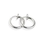 color: Spring Ear Clip 2.0*10mm Steel Color 1 PC