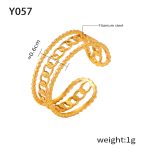 color: Y057-Gold Ring