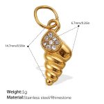 color: PJ566WEG Gold Pendant