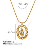 color: XL157G Gold Necklace