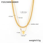 color: P2025-Gold Necklace