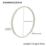 color: Z404-Steel Color 5mm Width Dome Bangle