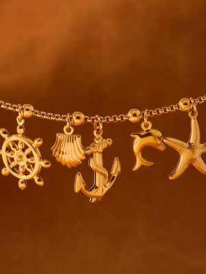 5A Zircon Multi-Element DIY Bracelet Anklet Stainless Steel Furnace Vacuum Plating Ornament