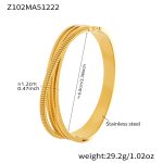 color: Z102-Gold Bangle