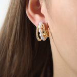 color: F997-Gold Earrings