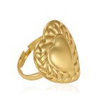 color: -7 Heart-in-Heart Ring