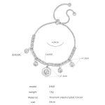color: E460-Steel Color Bracelet