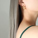color: F497-Gold Earrings