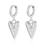 color: 2.0*8 Hammered Heart Steel Color MS-676