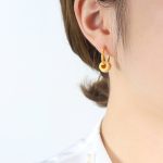color: F808-Gold Earrings