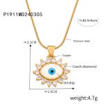 color: P1911-Gold Necklace
