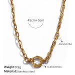 color: XL744G Gold Necklace