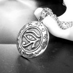color: Eye + Stainless Steel Chain