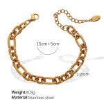 color: SL129G Gold Bracelet