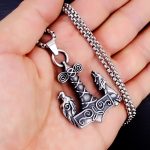 color: Viking Anchor + Steel Chain