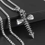 color: Skull & Fishbone + Stainless Steel Chain