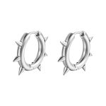color: 2.5*10 Pointed Cone Ear Cuff Steel Color MS-047 1 PC