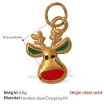 color: PJ430CRG Colorful Enamel Gold Pendant