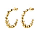 color: Welded Bead C Shape Gold MS-035