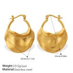 color: EH1384G Gold Earrings