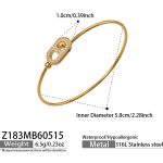 color: Z183-Gold Bangle