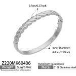 color: Z220-Steel Color Bangle