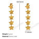 color: EH859G Gold Earrings