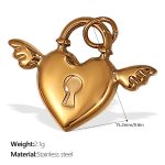 color: PJ412G Gold Pendant