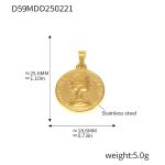 color: D59-Gold Pendant