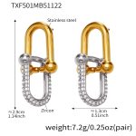 color: TXF501-Mixed Color Earrings