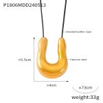 color: P1806-Gold Necklace