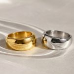 Stainless Steel Ring More Sizes Personalized Cold Style Ring Anti-Allergy