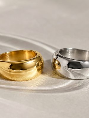 Stainless Steel Ring More Sizes Personalized Cold Style Ring Anti-Allergy