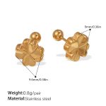 color: EH1380G Piercing Stud Earrings