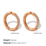 color: EH202WERS Rose Gold Small Ear Clip