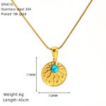 color: SP601G (Snake Bone Chain)