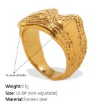 color: JZ149G8 Gold Ring