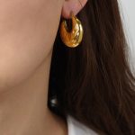 color: F268-Gold Earrings