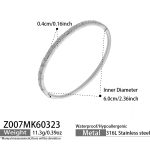 color: Z007-Steel Color Bangle