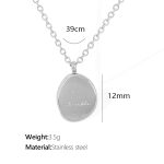 color: XL110 Silver Necklace