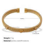 color: SZ265WEG Gold Bangle