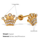 color: EH1248WEG Piercing Stud Earrings